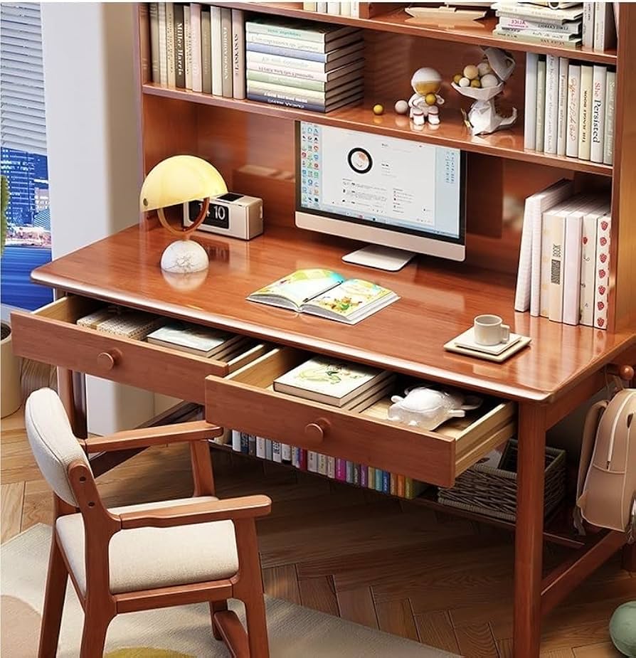 無垢材デスクシェルフ　一点もの 送料無料】 Sizeno(シゼノ) サイズオーダーデスク テーブル